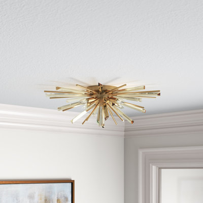 Plafonnier encastré 4 lumières 23,63 po Bruna