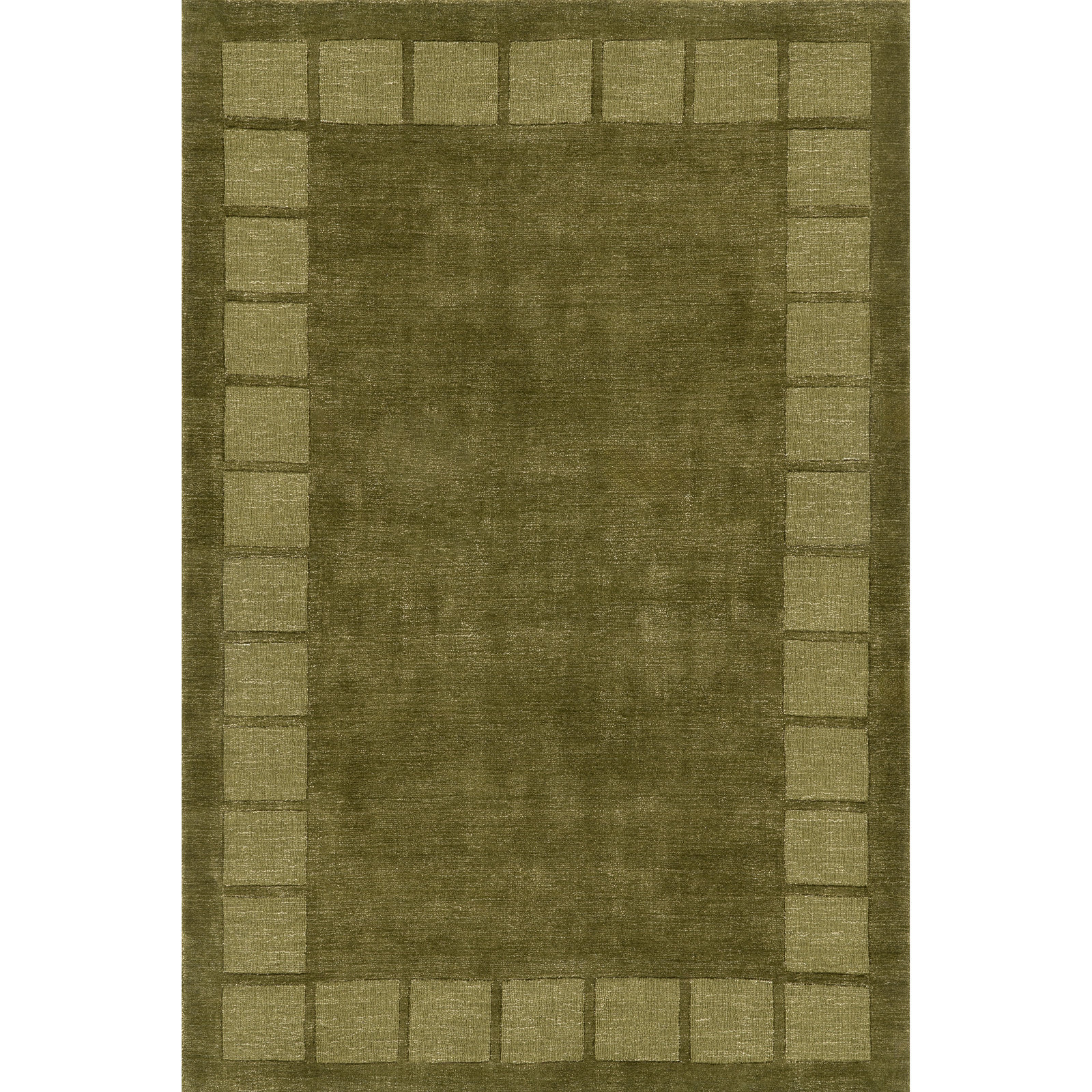 Milchan High Low Flatweave Geometric Wool Rug, Rectangle 5' x 8'