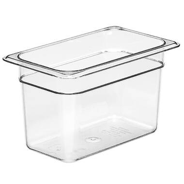 Cambro Translucent Food Pans Square Plastic Food Storage Container Sets