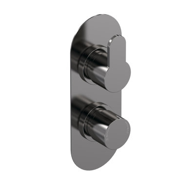 Twin Concealed Thermostatic Shower Valve