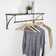 Allen 35.4'' Wall Mounted Clothes Rack