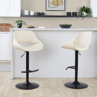 Fabrico Adjustable Barstool - Set Of 2