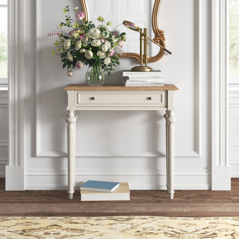 Mcatee 31.5'' Solid Wood Console Table