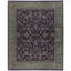 Tapis rouge et or de haute qualité noué à la main-101830045