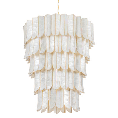 Lustre à 7 niveaux en fer Cartagena