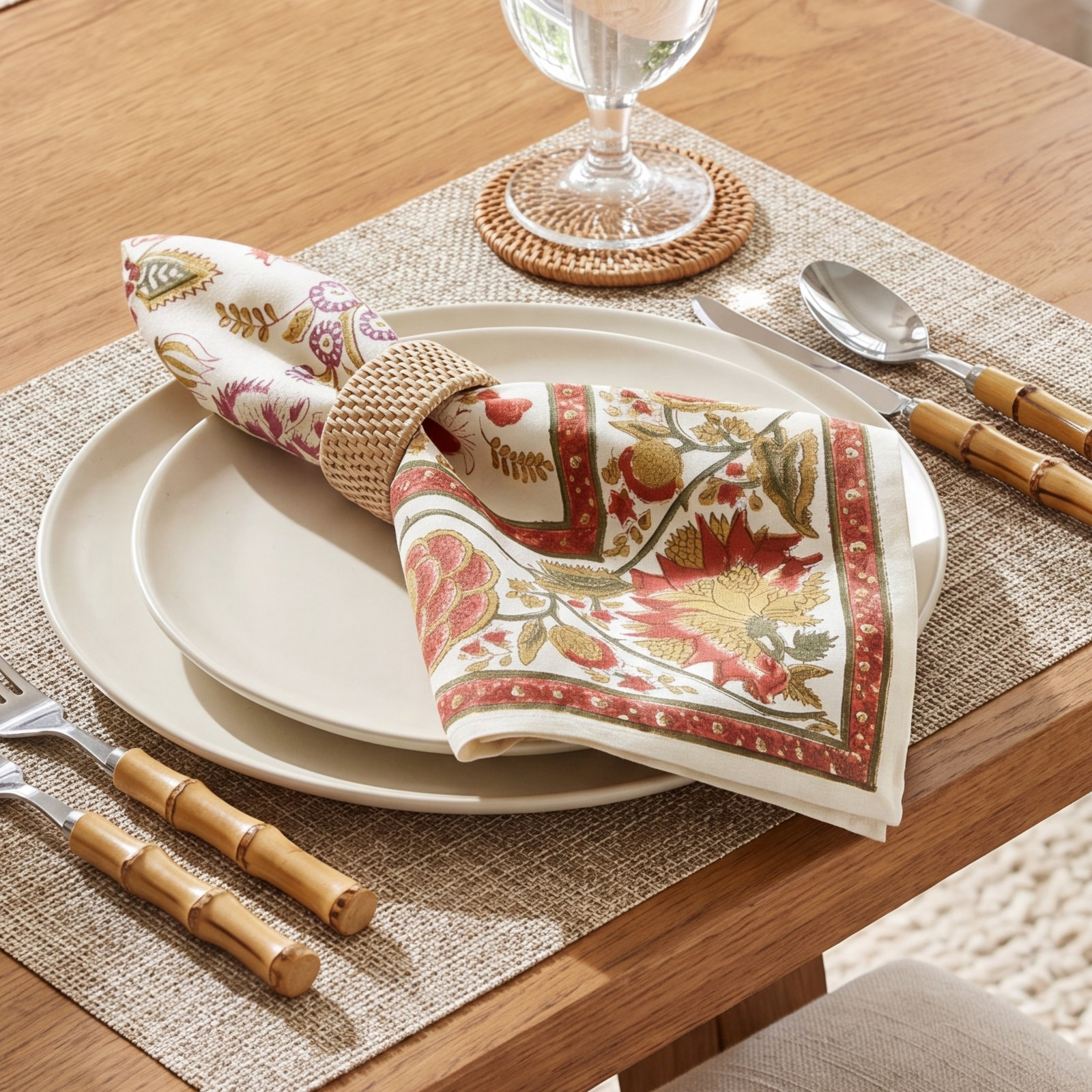 Marlowe Napkins - Multicolor - 20" x 20" - Set of 4