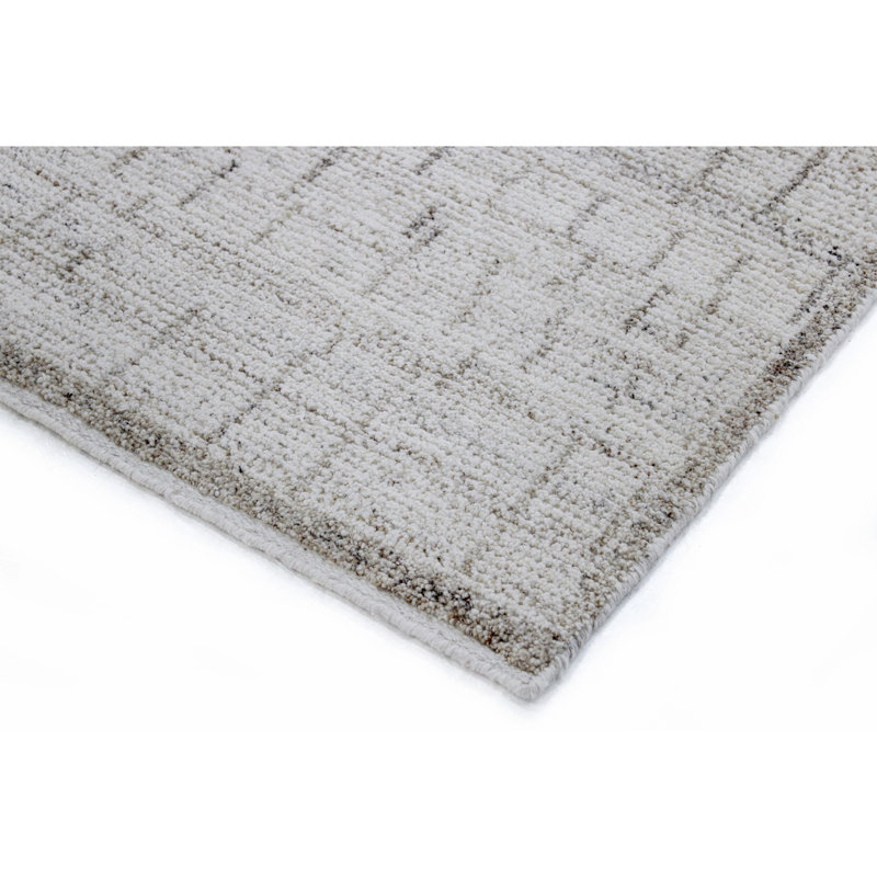 Handmade Wool Abstract Area Rug, Rectangle 8' x 10'