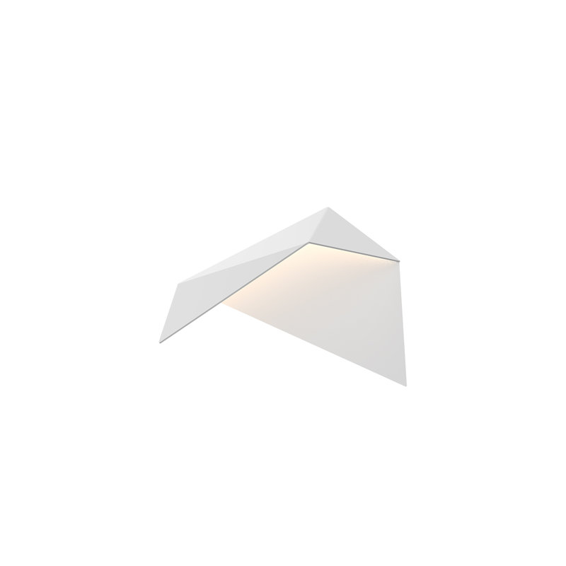 Taro 1 - Light LED Bath Sconce, White