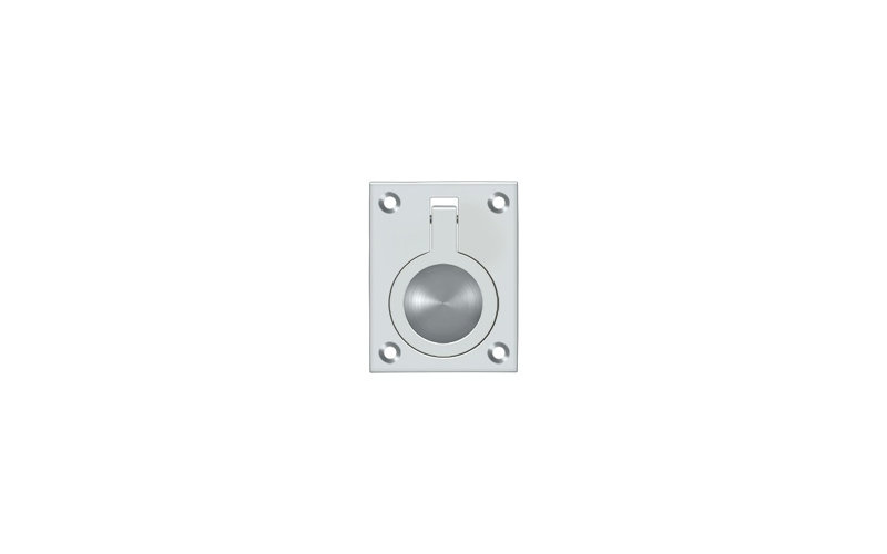 Ring Pull, Polished Chrome