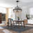 Benil 9 - Light Dimmable Tiered Chandelier