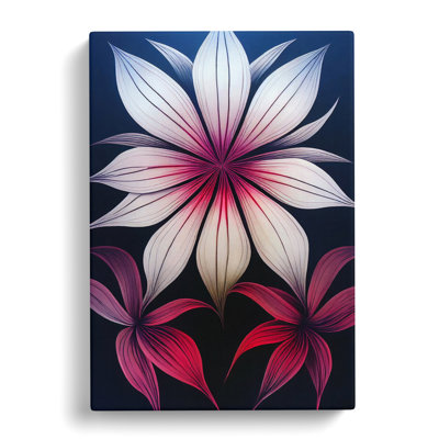 The Grand Flowers - Wrapped Canvas Print