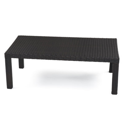 Fionnula Rectangular Wicker Outdoor Coffee Table