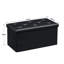 Massas 76cm Wide Faux Leather Tufted Rectangle Solid Colour Ottoman with Storage-1131059682