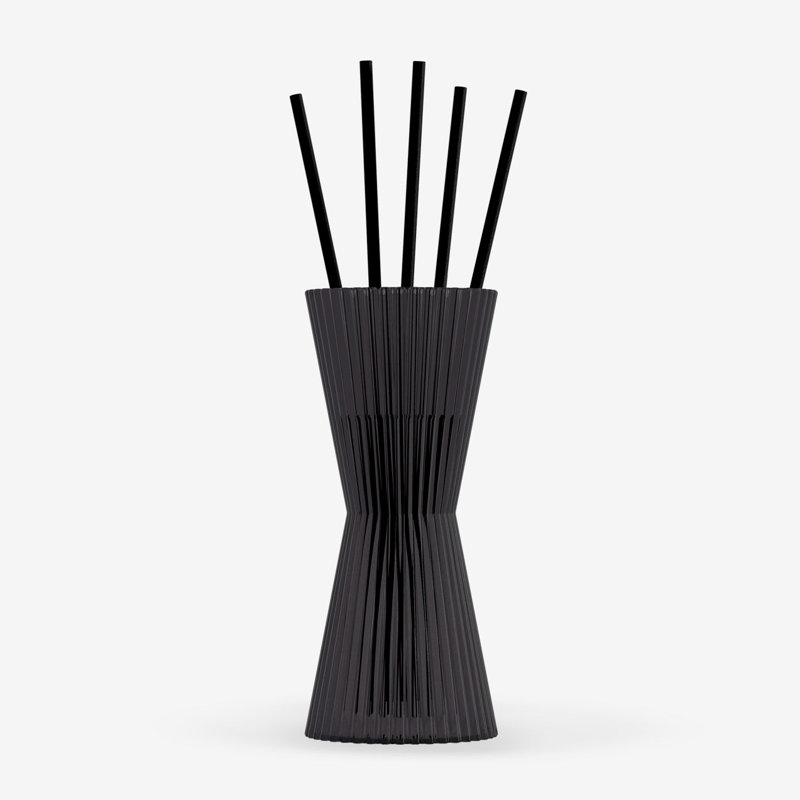 AIZ Reed Diffuser in Oud & Bergamot, Charcoal
