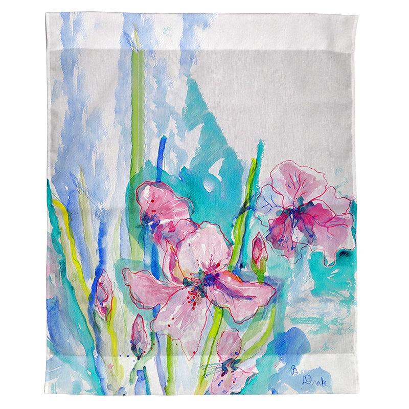 Suspension murale iris de polyester