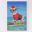 Santa on the Water 1 Piece Wrapped Canvas Painting-1495569440