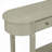 Curved Design Console Table with Drawers-7181348
