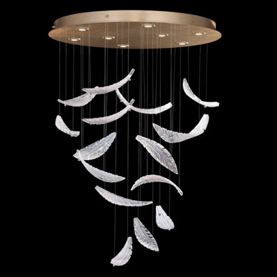 Luminaire suspendu rond 32 po Elevate