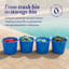 Homz Plastic Storage Tub & Tote