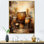 «Djembe Journey Earthy Umber I», reproduction sur toile