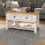 Solid Wood Coffee Table with Storage