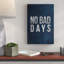 « no bad days ii », art textuel sur toile tendue-32784431