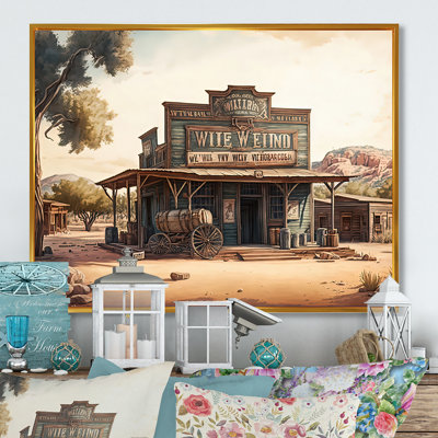 Wild West Store Arizona - Impression sur toile