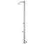 Kaminski 220cm H Steel Freestanding Outdoor Shower and Footwash Spout-1197572665
