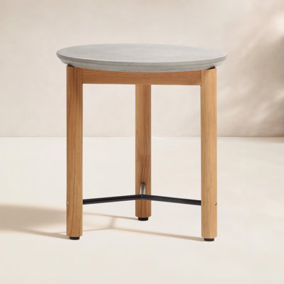 Haven 20'' Concrete Outdoor Side Table