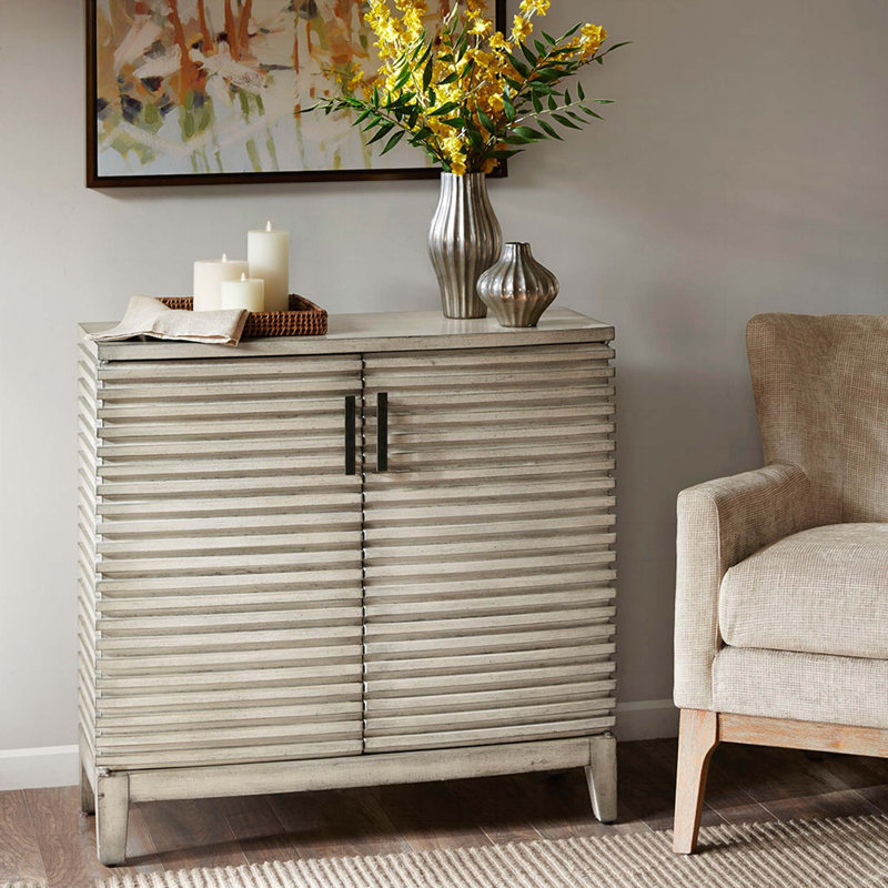 Commode d'appoint West Ridge, Crème, crème