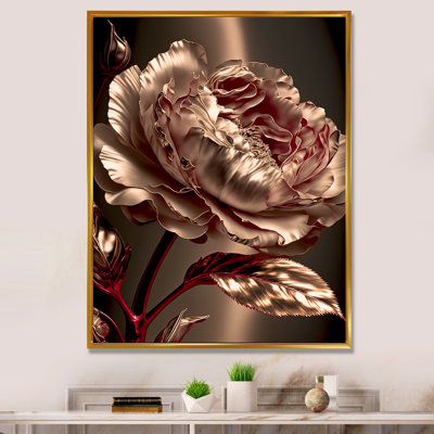 Art mural sur toile Gilded Rose Vintage Glam II