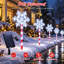 Weather Resistant Plastic Hanging Christmas Outdoor Decoration
