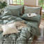 Ensemble de housse de couette 100% coton délavé MooMee-111990381-111220339