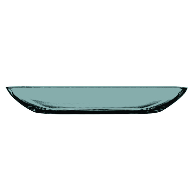 Uno Rectangular Tray - 6 Pieces, Beryl