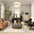 Maly Round Mother of Pearl Coffee Table-1892332707