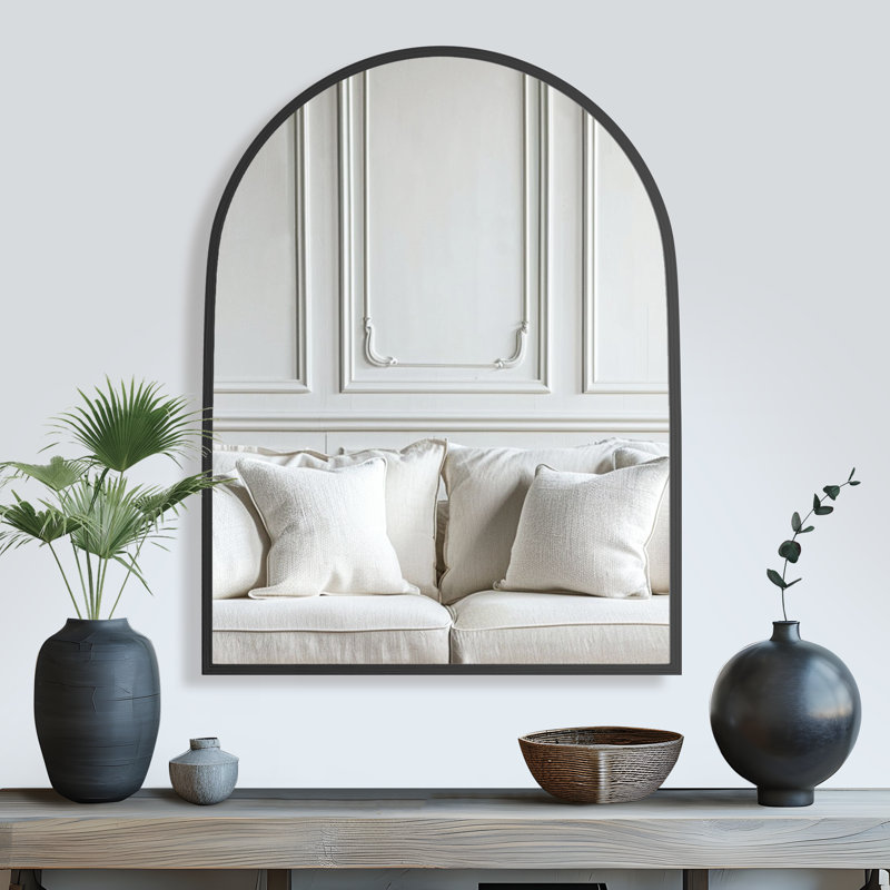 Miroir mural Margulies, Noir, H 39 po x l 30 po