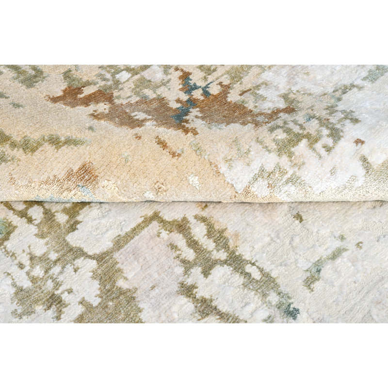 Windsom Hand Knotted Area Rug, Rectangle 8' x 10'