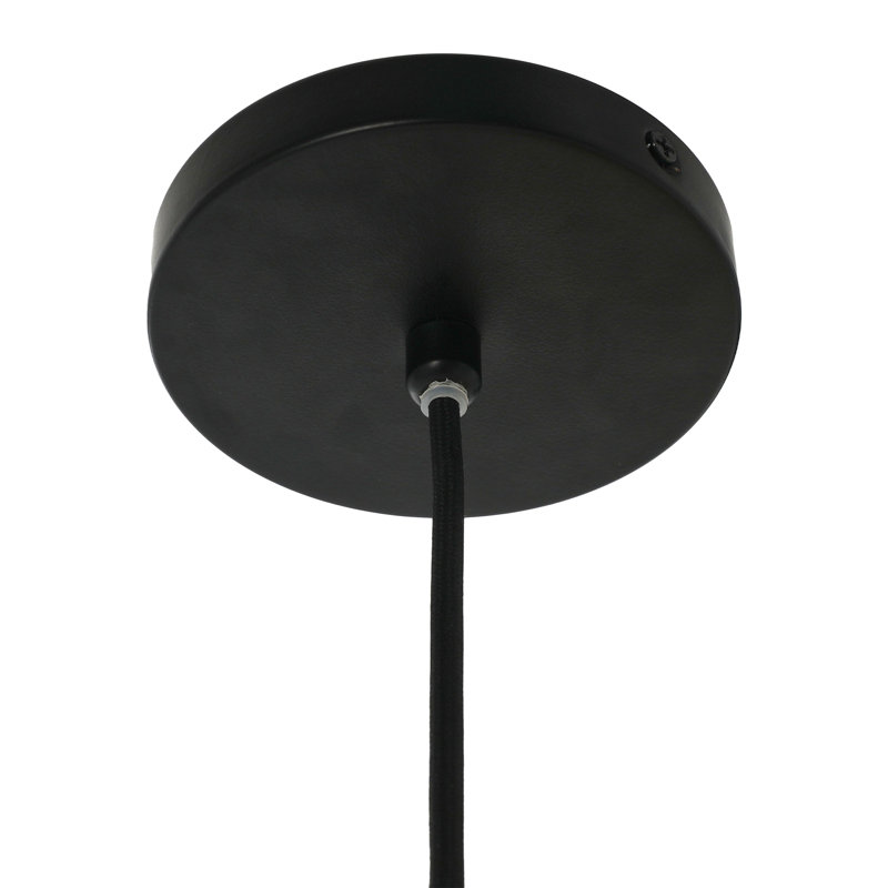 Suspension en rotin et coton