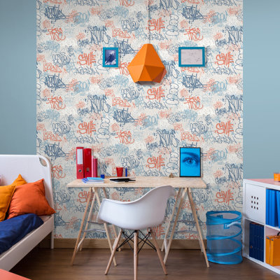 Papier peint graffiti