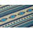 Microfiber Multicolor Southwestern Tribal Aztec Comforter Set-2109018434-2114744447