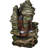 Waddell Weather Resistant Floor Fountain with Light