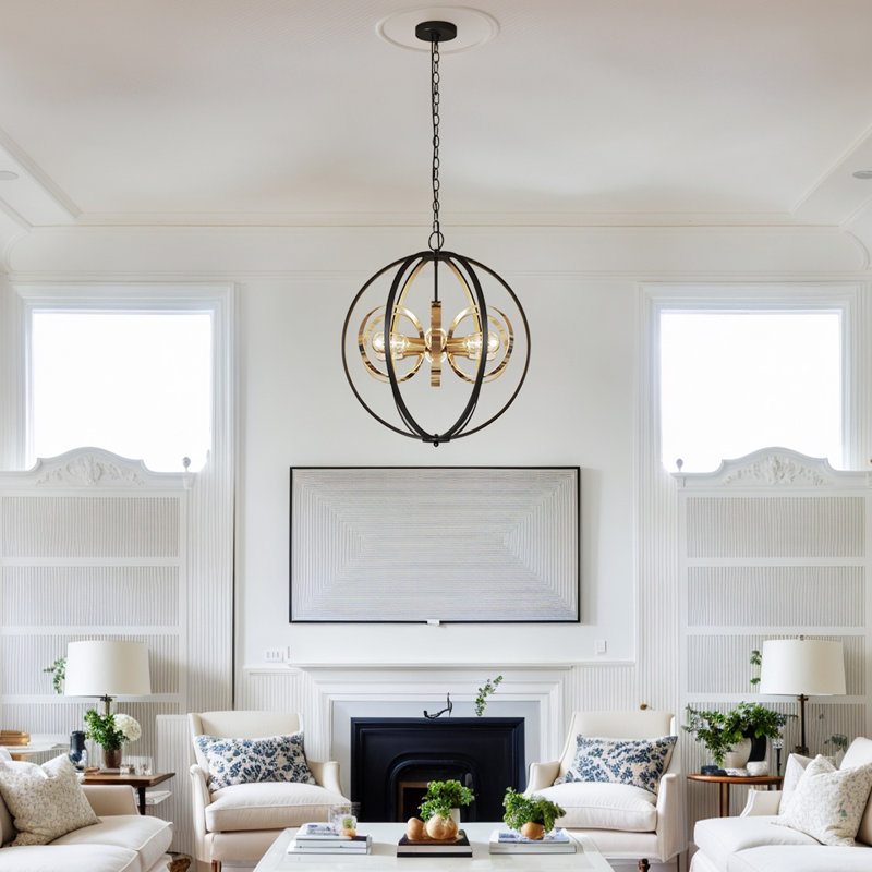 Magliana Dimmable Globe Chandelier