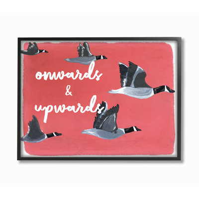 «Onwards and Upwards», ensemble de reproductions d'art graphiques sur toile