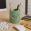 Accessoire de bureau décoratif en céramique rose-1361209097
