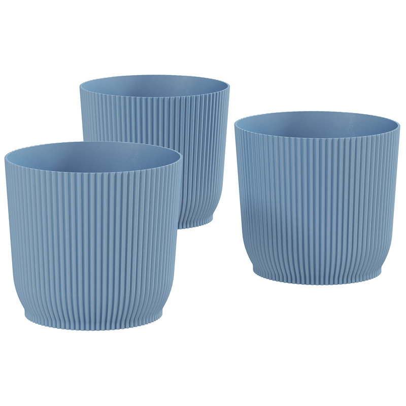 Pot Planter, White, Set of 3
