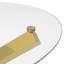 LPD Home Round Glass Top Dining Table-110438370