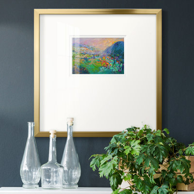Impression sur papier encadrée
