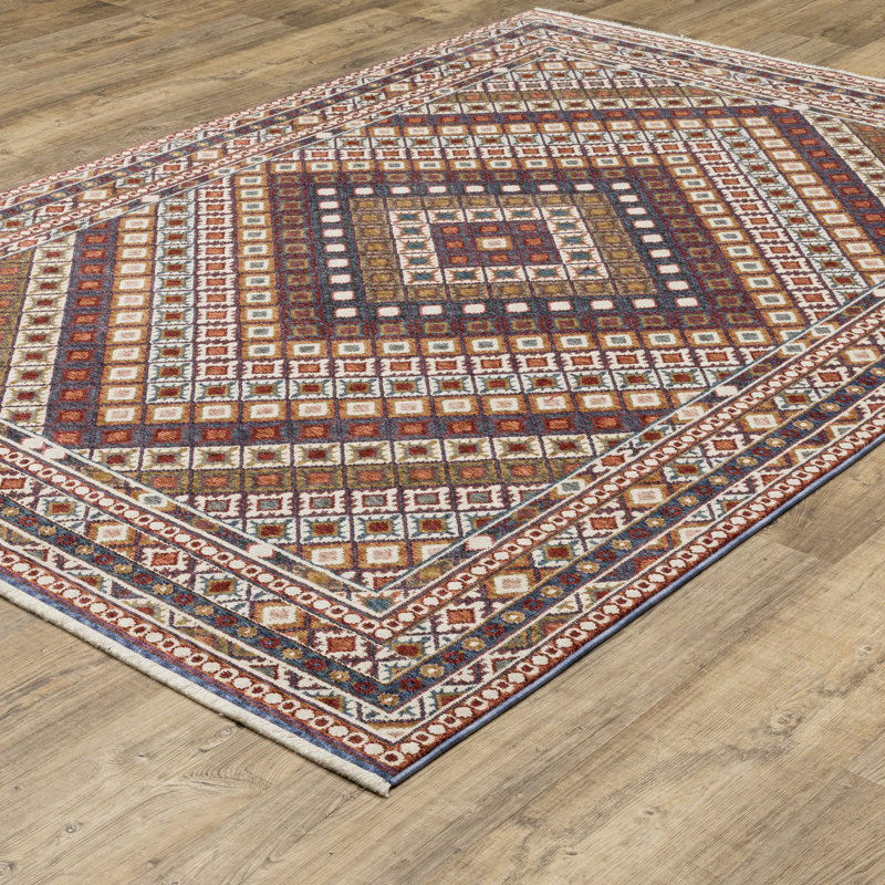 Suhaan Geometric Indoor Rug, Rectangle 5'3" x 7'6"