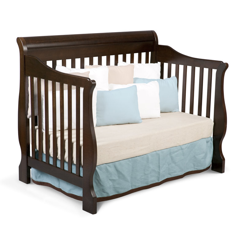 Canton 6-in-1 Convertible Crib, Espresso Cherry
