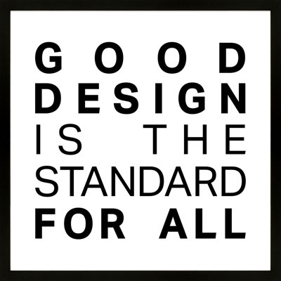Good Design Print